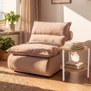 Ver imagem 1 de Poltrona Reclinável Kappesberg 90cm Bouclé Capuccino