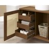 Gabinete para Banheiro com Tela Rattan Taj Mahal - 2