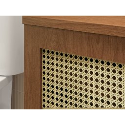 Gabinete para Banheiro com Tela Rattan Taj Mahal - 3