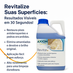 Limpa Pisos Pedra Antiderrapante Encardido sem Esforço 5 L - 1