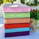 Ver imagem 1 de Capa de Colchão Solteiro 100% Poliéster com Ziper Rosa 1pç