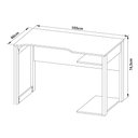 Ver imagem 4 de Mesa Escrivaninha Gamer - Preto
