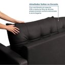 Ver imagem 4 de Sofá 2 Lugares 200cm Soul CabeCasa MadeiraOriginals Preto