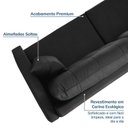 Ver imagem 7 de Sofá 2 Lugares 200cm Soul CabeCasa MadeiraOriginals Preto