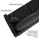 Ver imagem 7 de Sofá 2 Lugares 200cm Soul CabeCasa MadeiraOriginals Preto