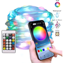 Ver imagem 2 de Pisca Pisca a Prova D'agua Rgb Bluetooth com Controle