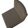Kit 08 Banquetas Luma Base de Ferro Sued Marrom Rato - D'classe Decor - 5