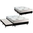 Ver imagem 1 de Cama Box C/ Aux Conjugado Casal Inovaflex Comfort Premium 138x188
