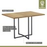 Mesa de Jantar 120x90cm Tampo MDF/BP Berlim  - 4