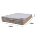 Ver imagem 6 de Colchão Queen Ortobom Mola Ensacada New Airtech Spring Pocket 1,58 X 1,98 X 0,25