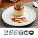 Ver imagem 4 de Jogo 6 Pratos de Sobremesa 19cm Opaline Menu Nadir Figueiredo em Vidro Temperado Branco