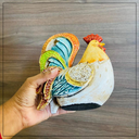 Ver imagem 2 de Enfeites Para Cozinha Área Gourmet Galo Gesso Decorativo