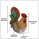 Ver imagem 4 de Enfeites Para Cozinha Área Gourmet Galo Gesso Decorativo