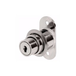 Fechadura Portas e Gaveta Tambor 19 X 22mm Pino Avanço - 1