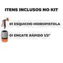 Ver imagem 2 de Esguicho Hidropistola 6 Jatos Mangueira Jardim + Engate Rápido | Tramontina