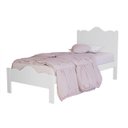 Ver imagem 2 de Cama Solteiro Nina Moveis House Branco