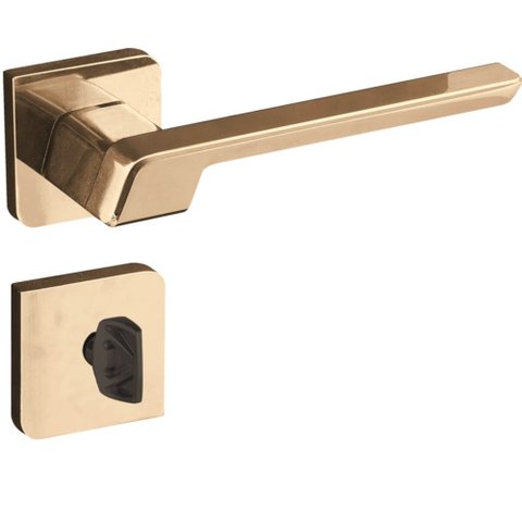Fechadura Vega 4743 WC Bronze Latonado - 083731 - ALIANÇA