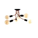 Ver imagem 3 de Plafon Soprepor Aranha para 6 Lâmpadas 0165/6.005 Emalustres