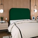 Ver mais imagens de Cabeceira Casal 140 Cm com Frame Alana Suede Verde Artte