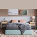 Ver imagem 5 de Mesa de Cabeceira 1 Gaveta Palhinha Pé Madeira Oslo