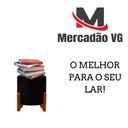 Ver imagem 6 de 2 Puff Principe Thor Redondo Pés de Madeira Tecido Veludo:preto