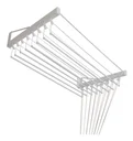 Ver imagem 4 de Varal De Parede Individual 200cm x 10 Varetas - Em Alumínio Branco