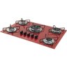 Cooktop Vidro Vermelho 5 Queimadores Fg5305avm Bivolt - 2