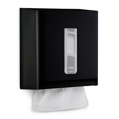 Dispenser para Papel Toalha Interfolhas Preto Street Nobre