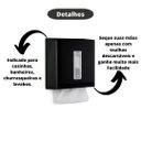 Ver imagem 2 de Dispenser para Papel Toalha Interfolhas Preto Street Nobre