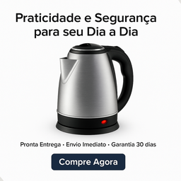 Chaleira Elétrica Haüskraft 1100w Inox 127v 1.8l - 8