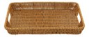 Ver imagem 4 de Jg 3pç Bandeja Decorativo para Servir Plástico Natural