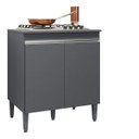 Ver imagem 1 de Balcão Multiuso Cooktop Andreia P/ 4 ou 5 Bocas - Ajl Móveis