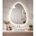 Ver imagem 7 de Espelho Banheiro Inteligente Touch Led 3 Cores + Desembacador e Display Digital 70x50 Cm