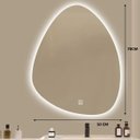 Ver imagem 5 de Espelho Banheiro Inteligente Touch Led 3 Cores + Desembacador 70x50 Cm