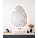 Ver imagem 5 de Espelho Banheiro Inteligente Touch Led 3 Cores + Desembacador e Display Digital 70x50 Cm