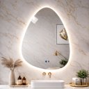 Ver imagem 6 de Espelho Banheiro LED Touch 3 Cores de Luz com Desembaçador e Display Digital 80x60 cm 110V/220V