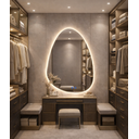 Ver mais imagens de Espelho Banheiro Led Touch 3 Cores de Luz com Desembaçador e Display Digital 80x60 Cm 110v/220v