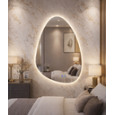 Ver mais imagens de Espelho Banheiro Inteligente Touch Led 3 Cores + Desembacador e Display Digital 70x50 Cm