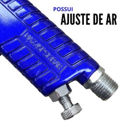 Pistola Pintura Gravidade Hvlp 1 Bico 1,4mm - 5