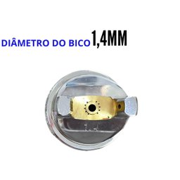 Pistola Pintura Gravidade Hvlp 1 Bico 1,4mm - 4
