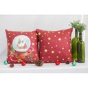 Ver imagem 2 de Capa para Almofada 40x40cm Magia de Natal Portallar
