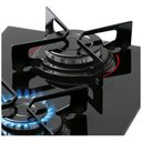 Ver imagem 2 de Fogão Cooktop com Alimentação Gás Fischer Preto 2 Queimadores Bivolt