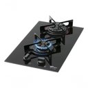 Ver imagem 1 de Fogão Cooktop com Alimentação Gás Fischer Preto 2 Queimadores Bivolt