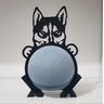 Suporte de Alexa para Echo Dot 4 e Dot 5 Cachorro "husky" - 3