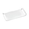Bandeja Acrílica Hara Transparente Dobrada 42x30x4 Cm - 1