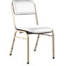 Cadeira Empilhável para Auditórios Linha Hotel Smart Branco - 1