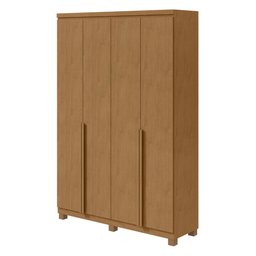 Guarda Roupa Solteiro 4 Portas 2 Gavetas Alonzo 100% MDF - 13
