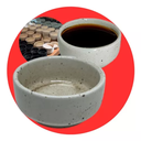 Ver imagem 1 de Kit 4 Porta Shoyu Molheira Nozoki Porcelana Creme Mesclado 60mL Prattos