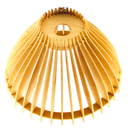 Ver imagem 2 de Luminária Teto tipo Pendente em MDF ARUANÃ Completa -:MDF CRU