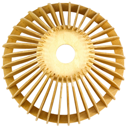 Luminária Teto tipo Pendente em MDF ARUANÃ Completa -:MDF CRU - 3